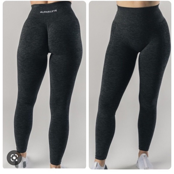 Alphalete Amplify Leggings Powder Grey - Picture 1 of 1